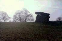 Maes-y-felin chambered tomb, near Cardiff, Glamorgan (Photo: May 1987)